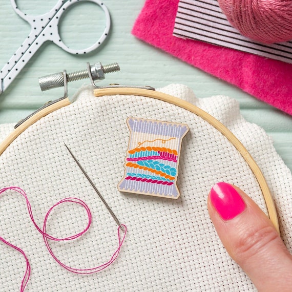 Super Strong Needle Minder Magnets - Stitched Modern