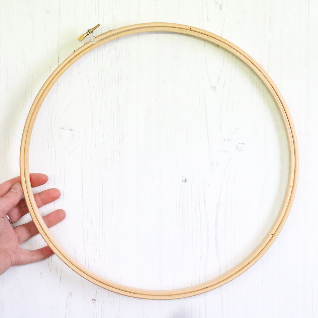 macrame rings hoops embroidery loom wood embroidery hoop 12 inch