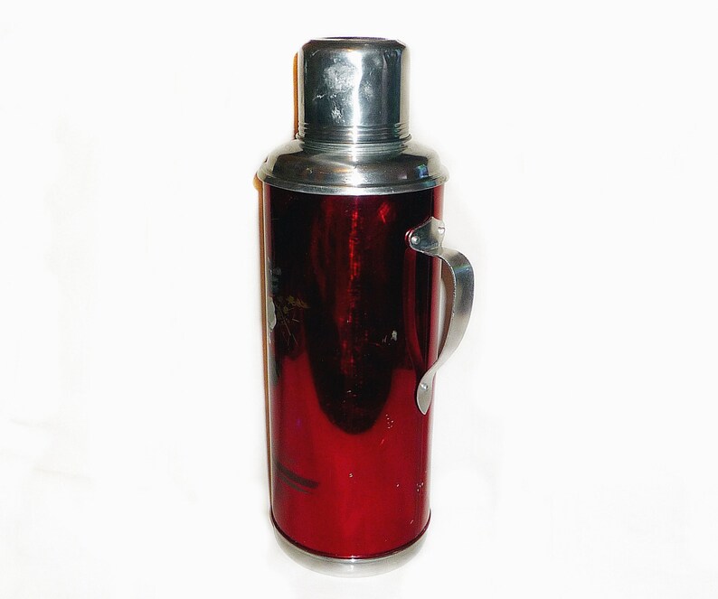 vintage camping thermos