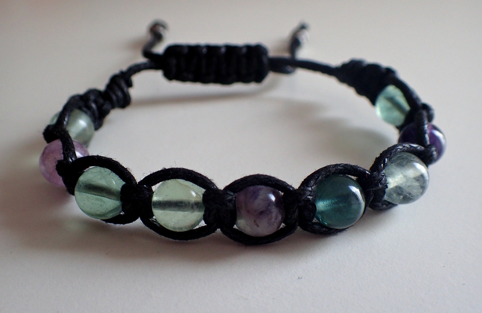 Fluorite Couples Bracelets Fluorite Bracelet Men Fluorite Etsy