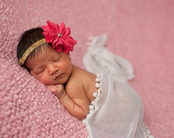 CC Gold and Pink Headband NEW New Pink & Gold Disney Princess Ear Headband at Disneyland  main image 4
