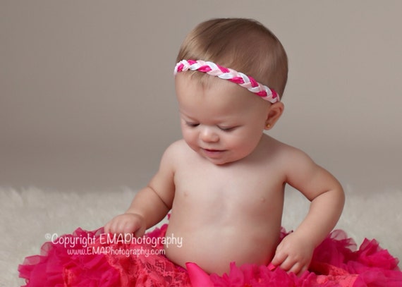 Stylish Pink and White Headband Amazon.com : Glamlily Crystal Headbands - All-Day Comfort  main image 4