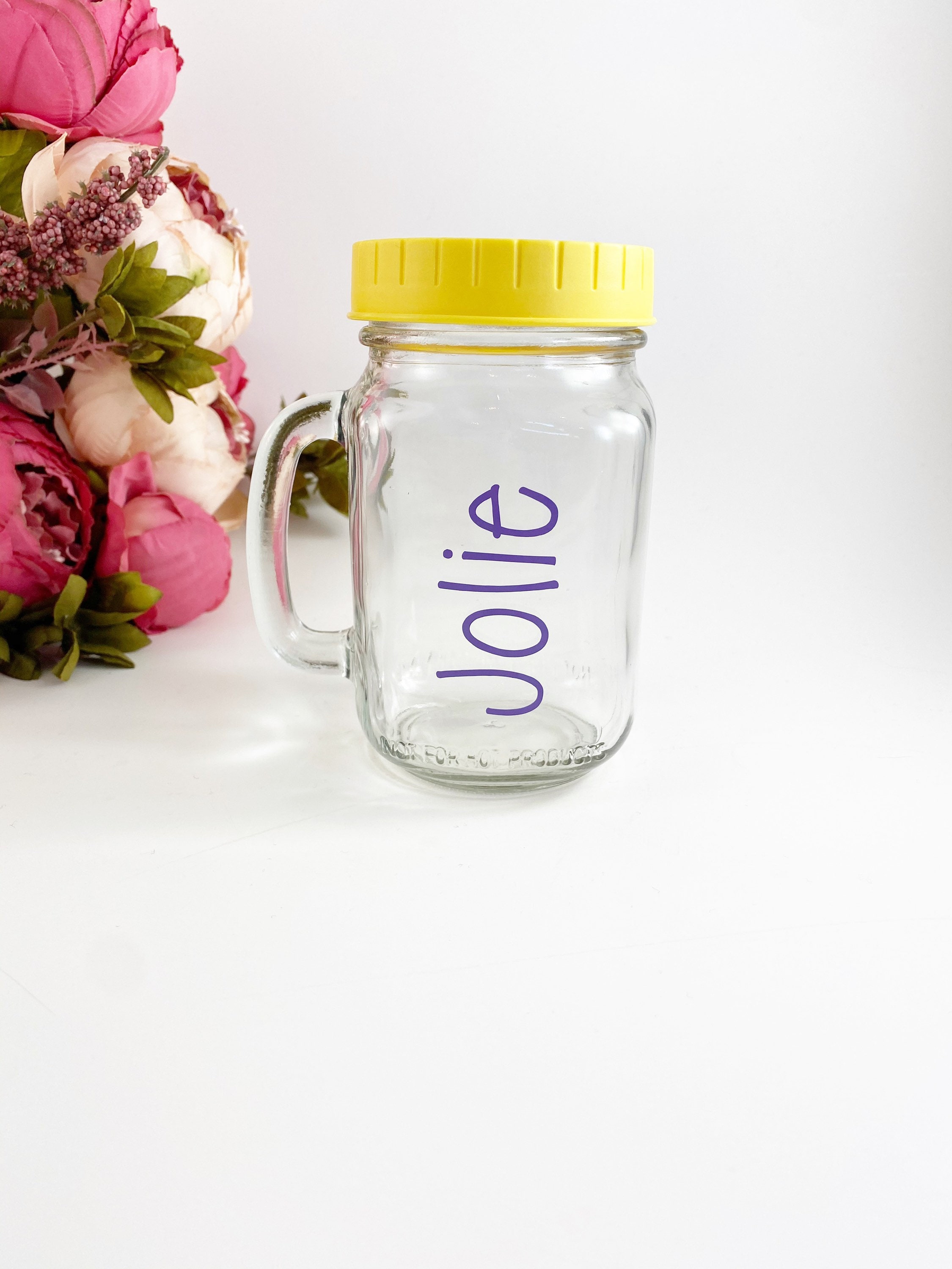 Uitstroom Vuil Nevelig Personalized Mason Jar With Lid and Straw Personalized Mason - Etsy