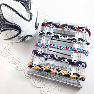 Soccer Headband, sport Headband, braided Headband, mommy and me Headband, infant soccer headband, chikd soccer headband, birthday Headband