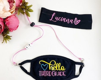 Cordón personalizado para máscaras, cordones de máscara, cordón adulto, cordón de máscara ajustable, cordón de máscara personalizado, cordón de cordón para máscaras, cordón