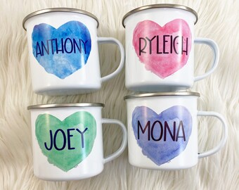 Valentine’s Day kid mug,hot chocolate mug, kids hot chocolate mug, personalized mug, personalized hot chocolate mug, personalized kid mug