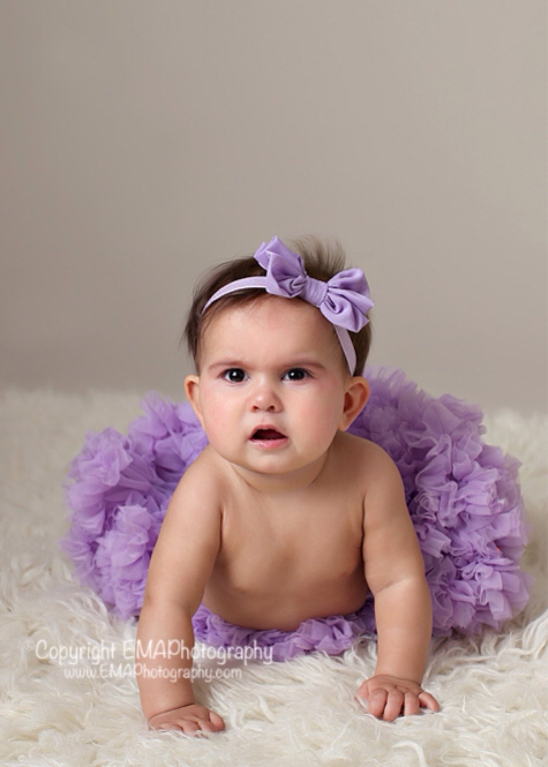 Lavender Bow Headband Purple Messy Bow headband Fabric Bow | Etsy
