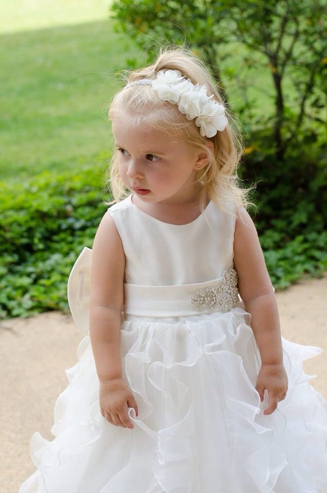 Ivory Baptism Headband Ivory Headband Baptism Headband Etsy