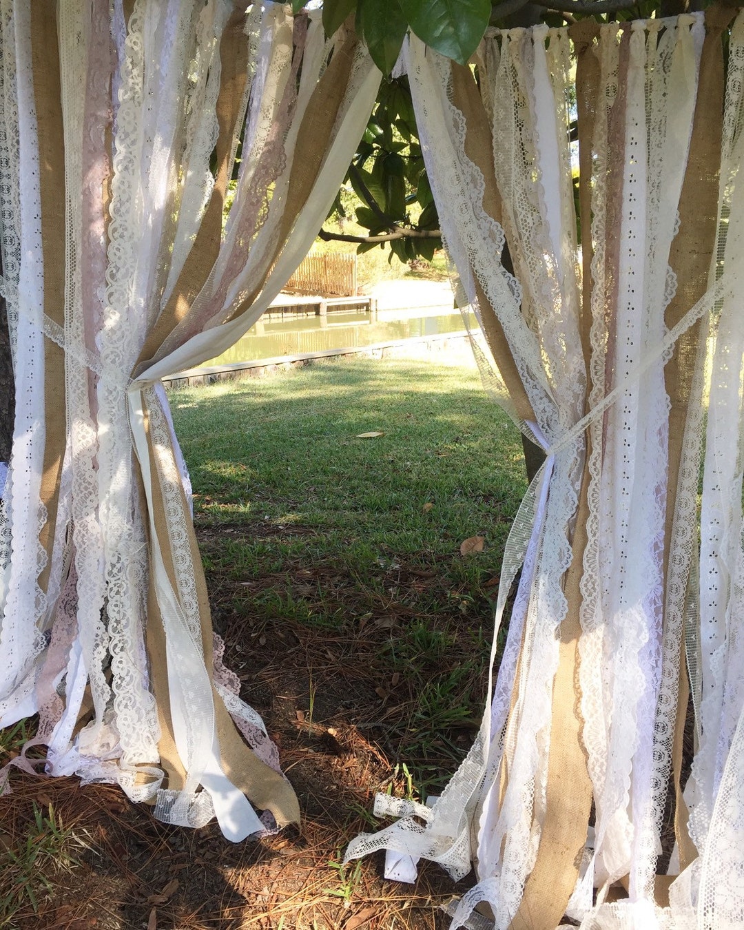 Lace Ribbon : , Burlap for Wedding and Special Events