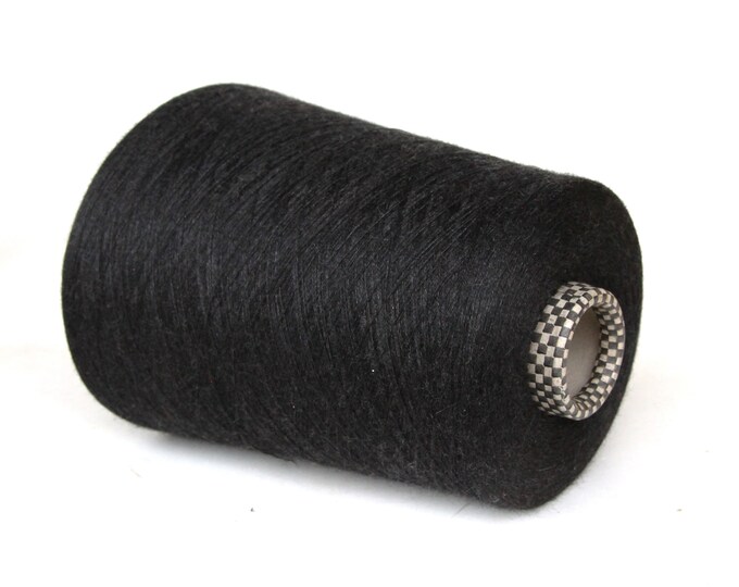 100% cashmere yarn on cone, lace weight yarn for knitting, weaving and crochet, per 100g