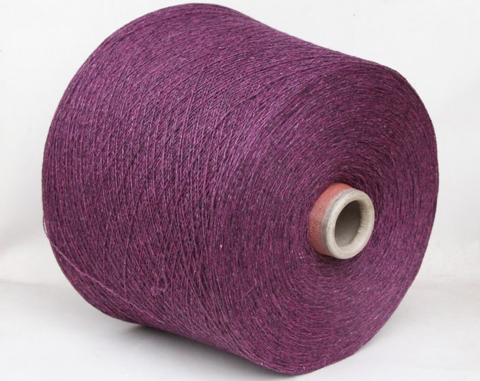 Cashmere / silk yarn on cone, lace weight yarn for knitting, weaving and crochet, per 100g