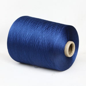 Hilo de seda 100% morera en cono, hilo de seda italiano con peso de encaje para tejer, tejer y crochet, por 100g