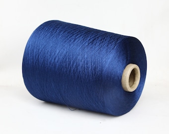 100% mulberry silk yarn on cone, lace weight italian silk yarn for knitting, weaving and crochet, per 100g