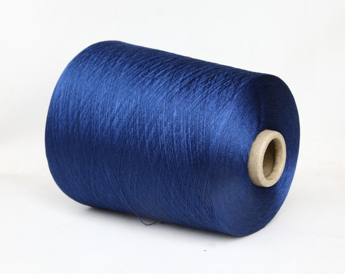 100% mulberry silk yarn on cone, lace weight italian silk yarn for knitting, weaving and crochet, per 100g