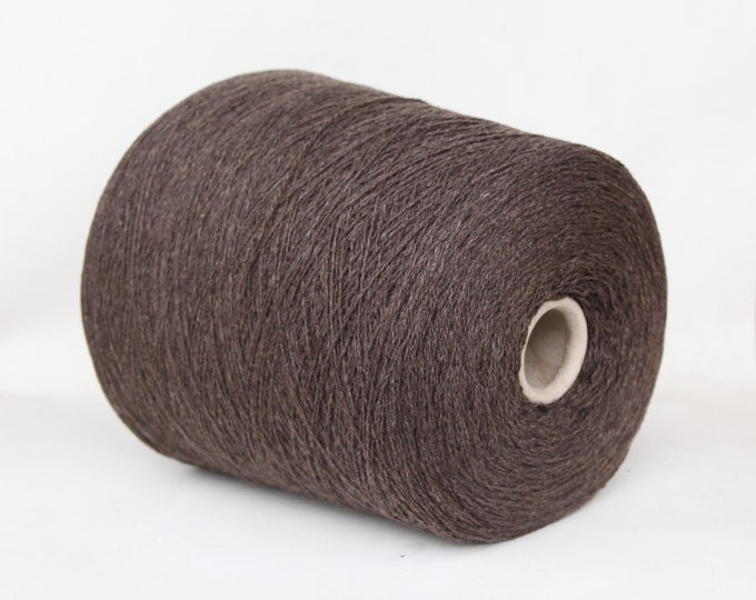 100% cashmere yarn on cone, italian pure cashmere yarn, lace weight yarn for knitting, weaving and crochet, per 100g