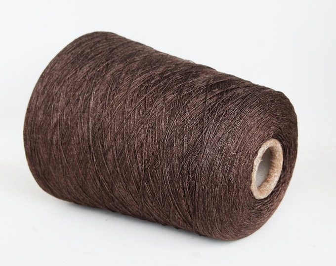 100% silk yarn on cone, italian silk yarn, lace weight yarn for knitting, weaving and crochet, per 100g