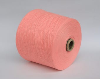100% baby cashmere yarn on cone, lace weight yarn for knitting, weaving and crochet, per 100g
