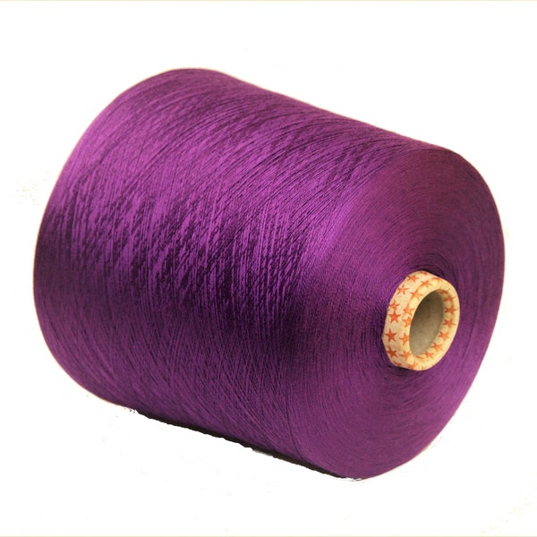 100% mulberry silk yarn on cone, per 900g