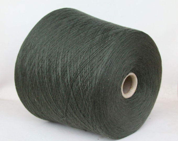 100% cashmere yarn on cone, italian pure cashmere yarn, lace weight yarn for knitting, weaving and crochet, per 100g