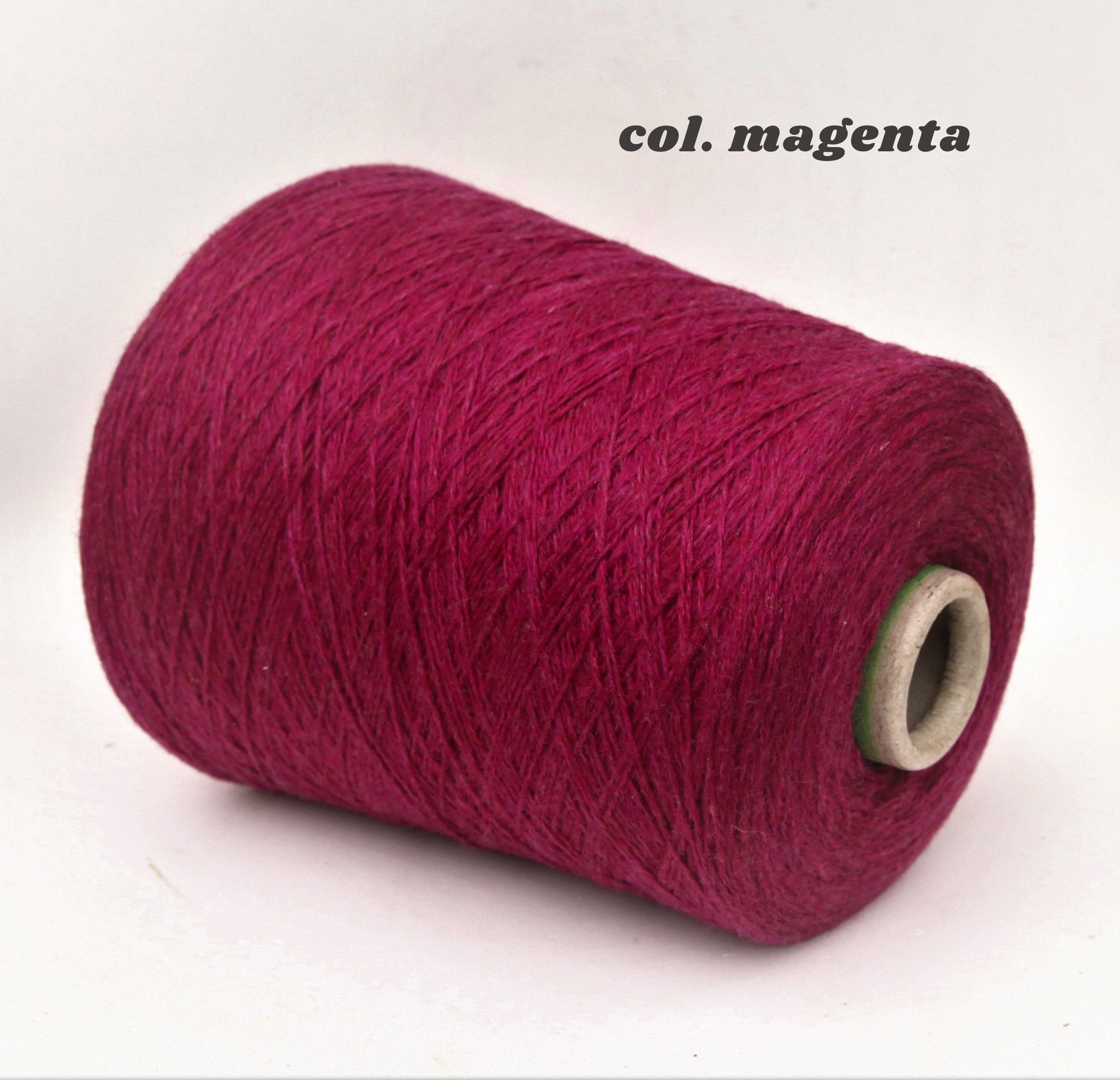 100% cashmere yarn on cone, italian yarn, sock weight yarn for