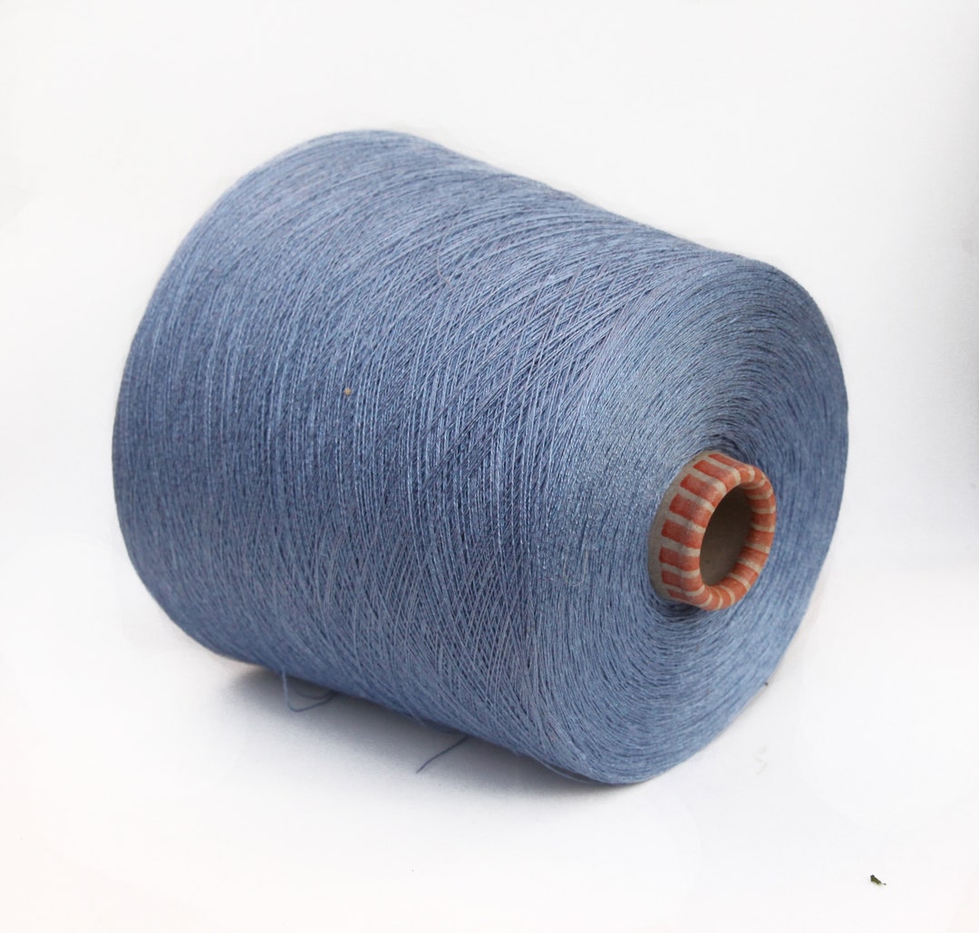 Hemp / Bamboo Yarn on Cone Italian Yarn Lace Weight Yarn for Etsy