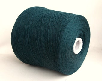 Hilo de cachemira/lana merino en cono, hilo de peso de encaje para tejer, tejer y crochet, por 100 g