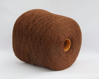 Cashmere / wool merino yarn on cone, fingering/sock yarn for knitting, weaving and crochet, per 100g