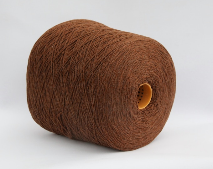 Cashmere / wool merino yarn on cone, fingering/sock yarn for knitting, weaving and crochet, per 100g