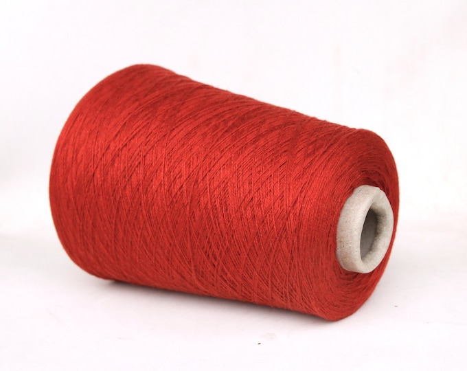 Cashmere / silk yarn on cone, lace weight yarn for knitting, weaving and crochet, per 100g