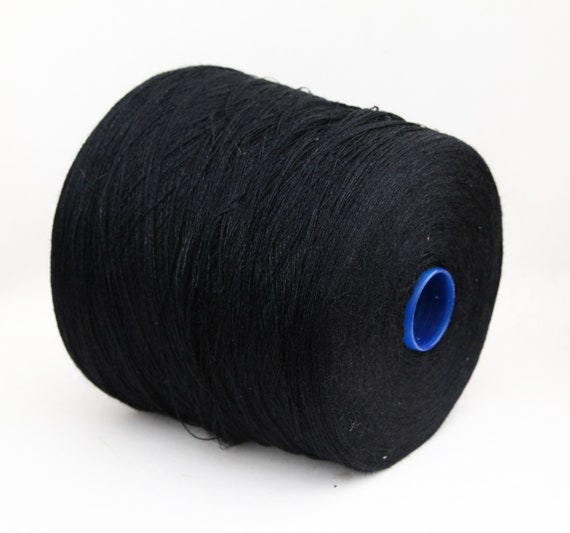500g cone of 100% tussah silk yarn on cone, lace weight yarn for knitting, weaving and crochet