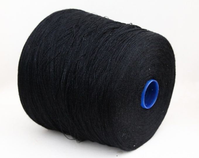 450g cone of 100% tussah silk yarn on cone, lace weight yarn for knitting, weaving and crochet