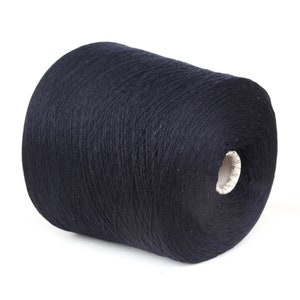 100% cashmere yarn on cone, italian pure cashmere yarn, lace weight yarn for knitting, weaving and crochet, per 100g