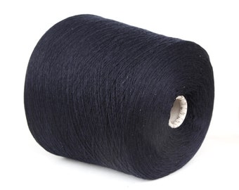 100% cashmere yarn on cone, italian pure cashmere yarn, lace weight yarn for knitting, weaving and crochet, per 100g