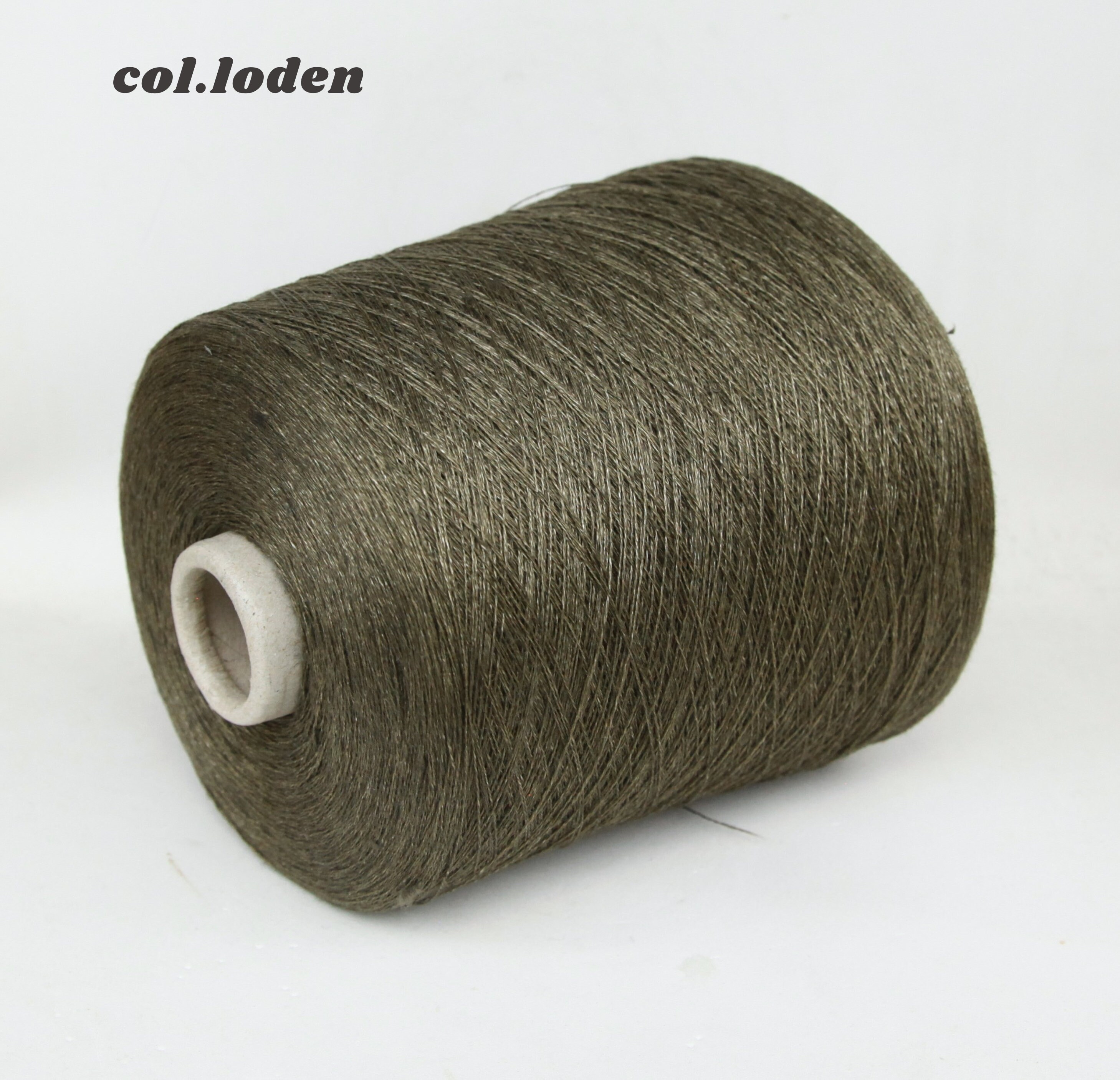 Linen Yarn Cones European 100% Flax Linen Thread For Weaving