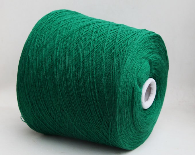 Cashmere / wool merino yarn on cone, lace weight yarn for knitting, weaving and crochet, per 100g