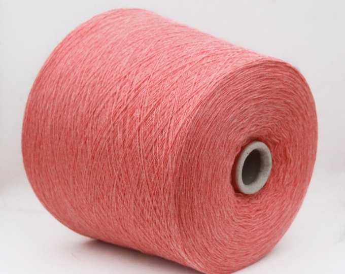 450g cone of 100% cashmere yarn on cone, italian pure cashmere yarn, lace weight yarn for knitting, weaving and crochet