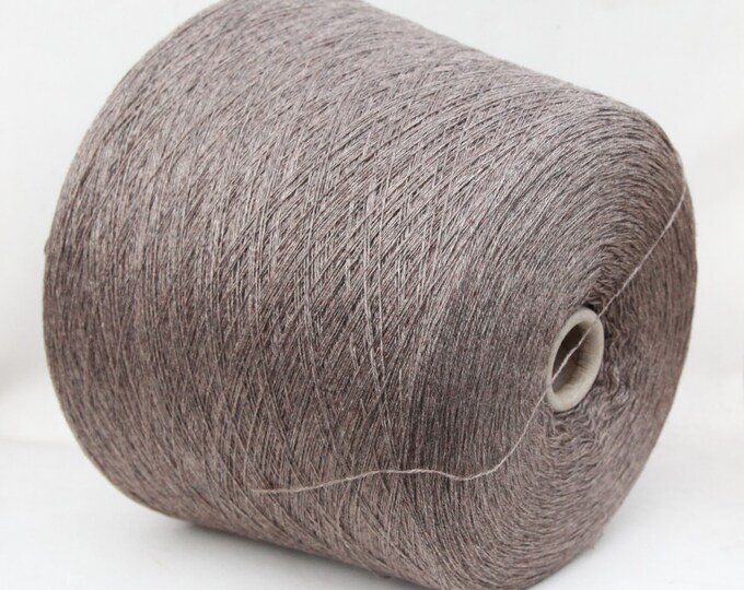 Cashmere / silk yarn on cone, lace weight yarn for knitting, weaving and crochet, per 100g