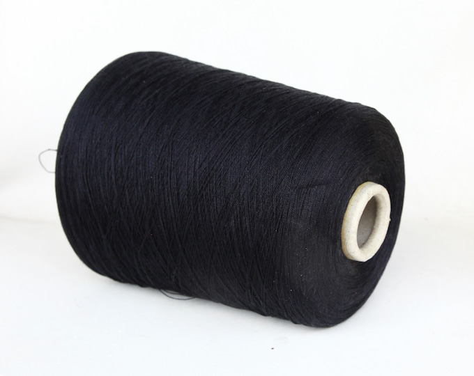 100% mulberry silk yarn on cone, lace weight italian silk yarn for knitting, weaving and crochet