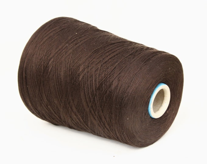 100% mulberry silk yarn on cone, lace weight italian silk yarn for knitting, weaving and crochet