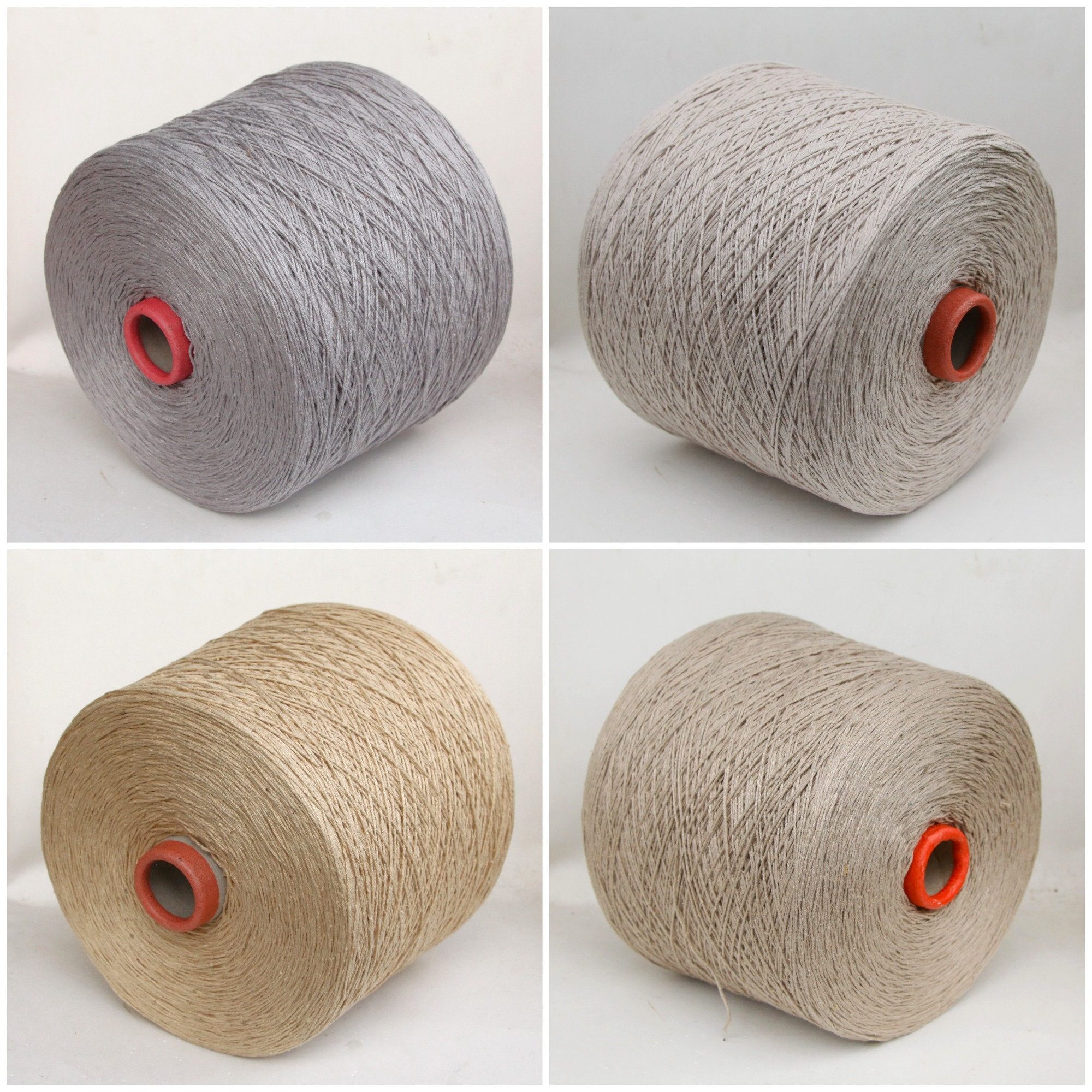 1kg of 100% cotton yarn on cone, light worsted/DK yarn for crochet, weaving  and knitting