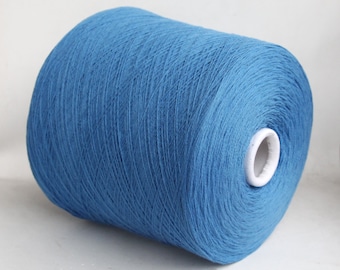 Cashmere / wool merino yarn on cone, lace weight yarn for knitting, weaving and crochet, per 100g