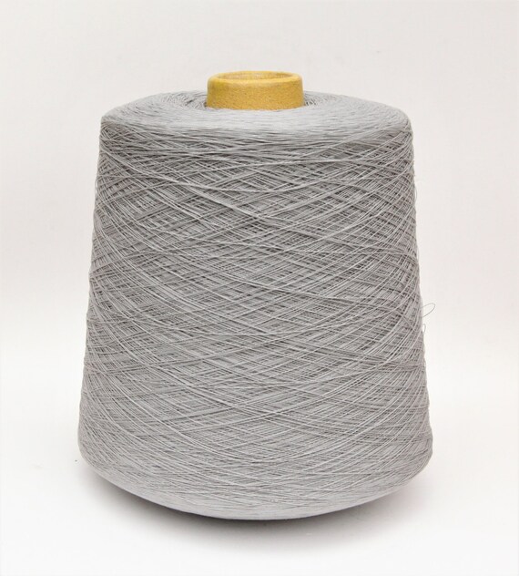 Cotton yarn on cone 600g cone Etsy