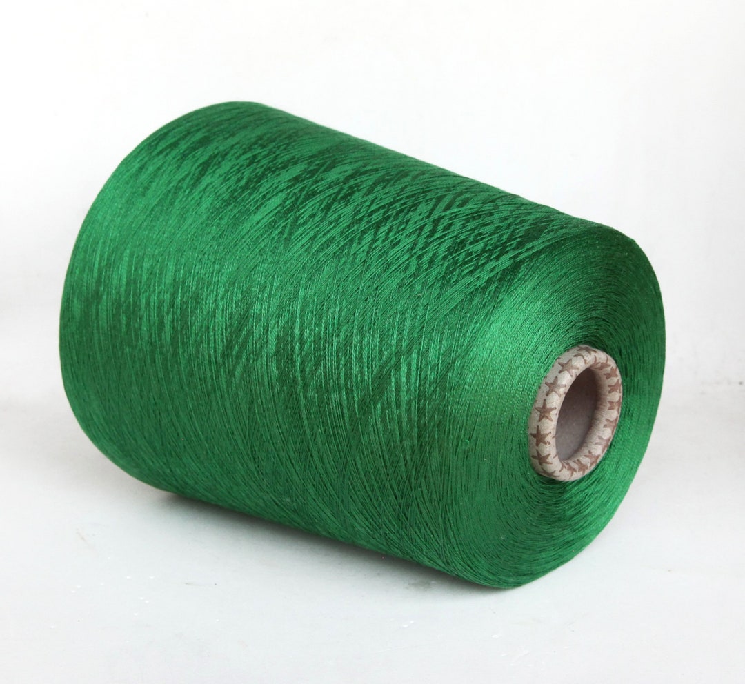 100 Mulberry Silk Yarn on Cone Yarn for Knitting Weaving Etsy Australia