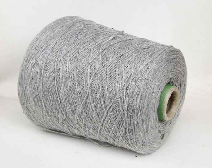 100% cashmere yarn on cone, pure italian cashmere yarn, lace weight yarn for knitting, weaving and crochet, per 100g