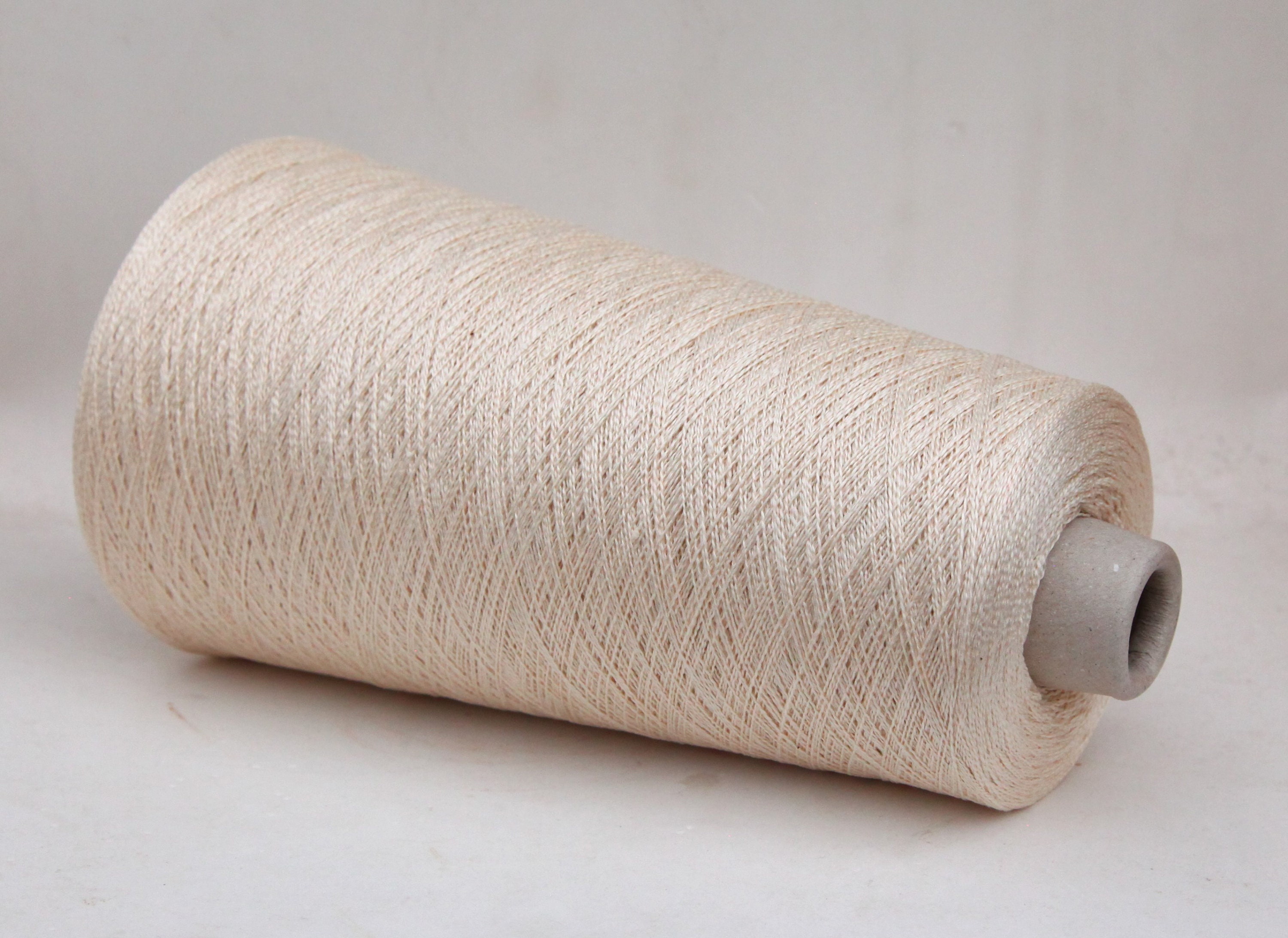 100% egyptian cotton yarn on cone, lace weight yarn for knitting