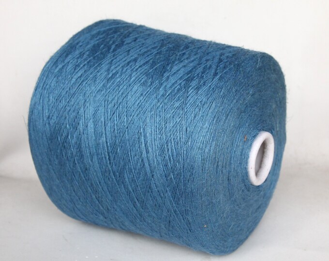 Tussah silk / linen yarn on cone, lace weight yarn for knitting, weaving and crochet, per 100g