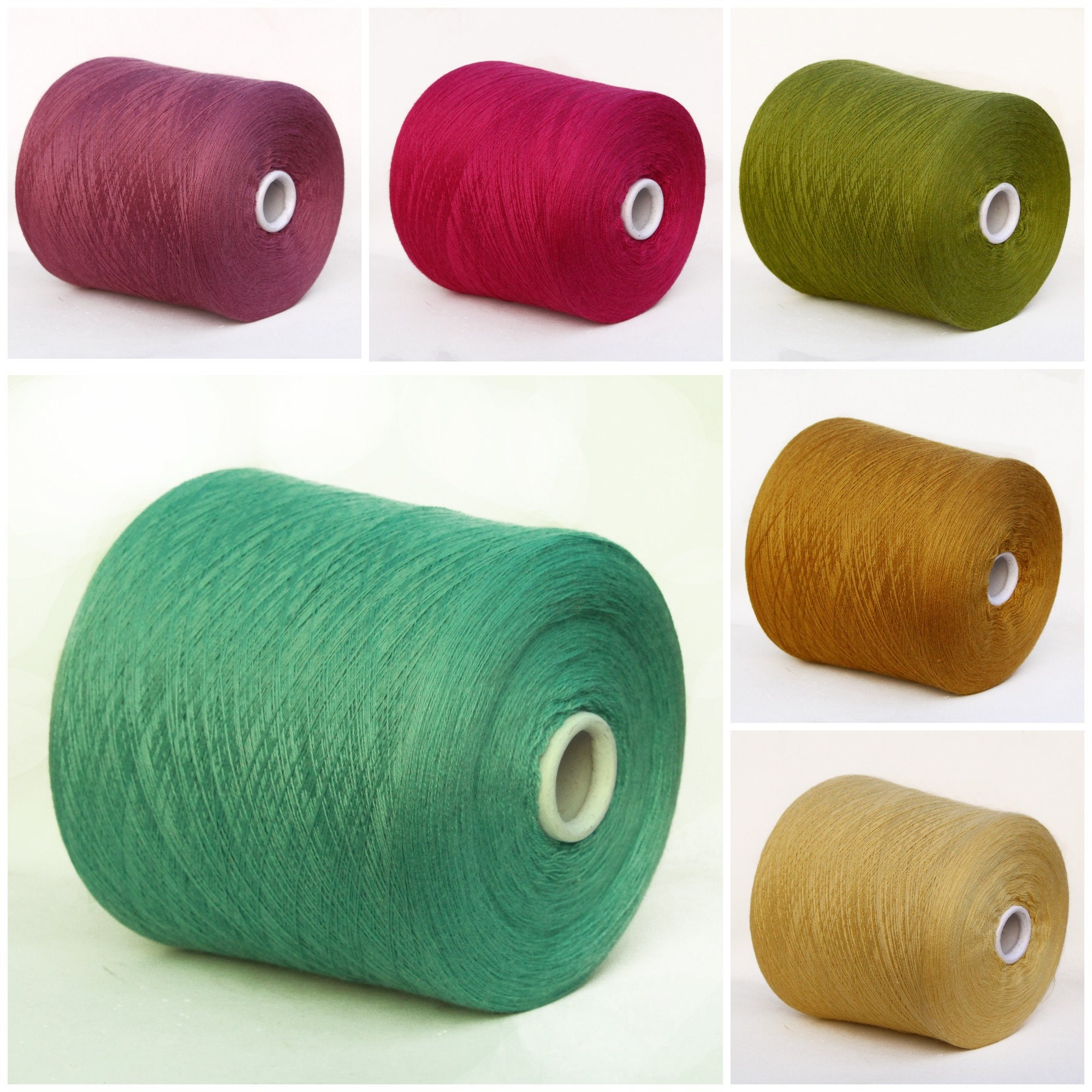 Cashmere / Silk / Wool Merino Yarn on Cone Knitting Yarn Etsy Australia