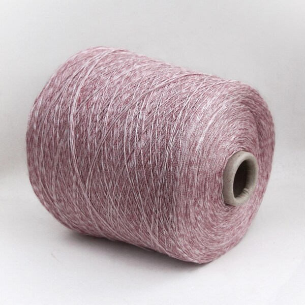 Fil de soie/coton/viscose de bambou sur cône, fil dentelle pour tricot, tissage et crochet, par 100 g