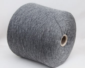 100% cashmere yarn on cone, italian pure cashmere yarn, lace weight yarn for knitting, weaving and crochet, per 100g