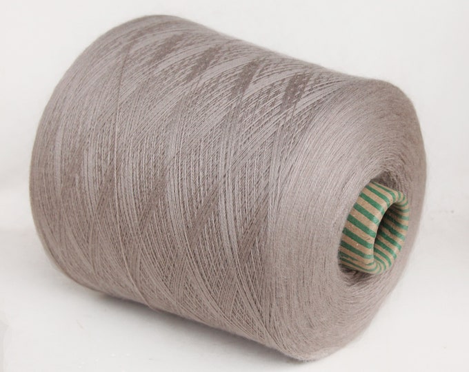 100% wool merino yarn on cone, lace weight yarn for knitting, weaving and crochet, per 100g